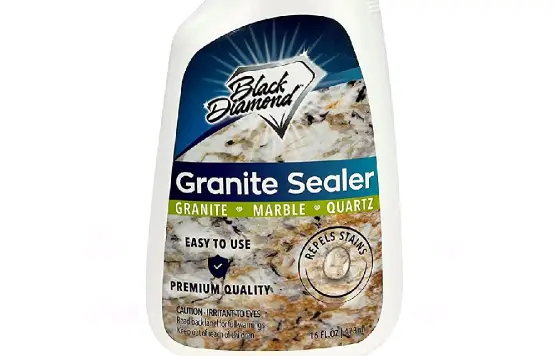 Black Diamond Stoneworks Granite Sealer